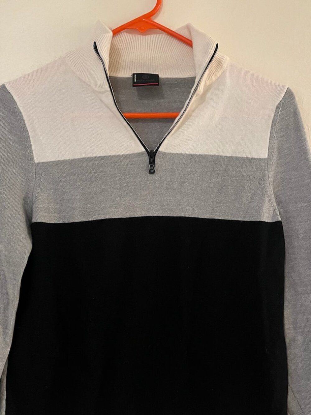 Bogner Fire + Ice color-blocked quarter-zip